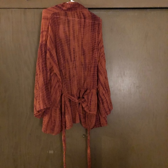 Free People One Sasha Tie Dye Kimono - Picture 6 of 7